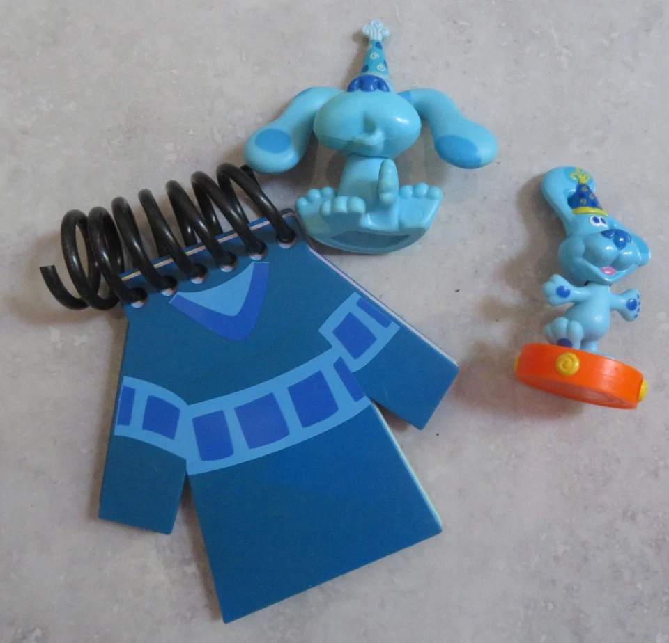 Cuaderno Camisa Dandy Práctica Joe’s de Colección Blues Clues y 2 Figuras Azules Foto 1 de 4