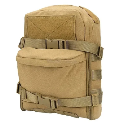 Tactical Hydration Pack Mini Back Panel Lightweight MOLLE Compatible Water Bag - Image 1 of 4