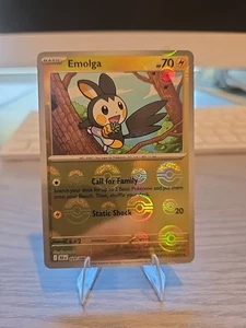 Emolga - 029/086 - Black Bolt - Poke Ball Pattern - Pokemon TCG - NM - Picture 1 of 3