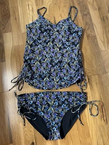 Joe Browns Reversible Two Piece Swimwear, Size 12-14 - Picture 1 of 2