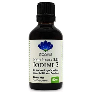 Iodine Tincture Lugol's Solution Antiseptic & Mineral Supplement First Aid 50ml - Picture 1 of 6