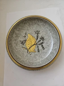Royal Copenhagen Nicotiana Gold Leaf Bowl - Picture 1 of 6