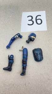 GIJoe 1983 Cobra Trooper Body Parts. Tight Joints. All Nice Except The Head (35) - Picture 1 of 15