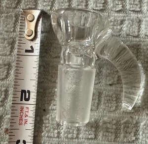 CORNO SCHEGGIATO! Sovereignty Clear 18 mm vetro cornato diapositiva OEM 100% autentico ROTTO - Foto 1 di 21