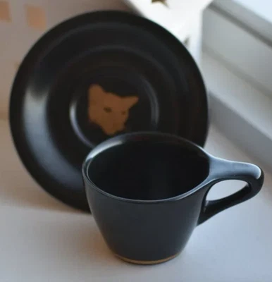 Taza y platillo espresso raro Intelligentsia Coffee Black Cat Project de NotNeutral Foto 1 de 4