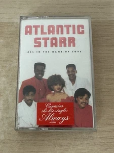 Atlantic Starr: All in the Name of Love: Sealed Vintage Casette: Warner 4-25560 - Picture 1 of 7