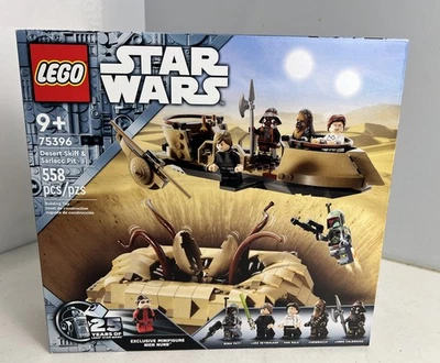 LEGO Star Wars 75396 Desert Skiff & Sarlacc Pit — новая, в заводской упаковке, КАК НОВАЯ КОРОБКА - Изображение 1 из 4