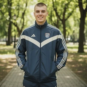 Adidas San Diego FC Anthem  Reversible Jacket Mens Size Large Windbreaker - Picture 1 of 10