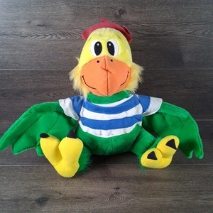 Vintage Looney Tunes Pirate Parrot Plush Toy 16" Play By Play - Picture 1 of 7