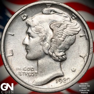1920 S Mercury Dime A9028 - Picture 1 of 2