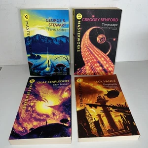 SF Masterworks Bundle X4 Mixed Author Mint Condition  - Foto 1 di 4