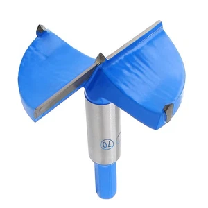 2-3/4 Pollici/70mm Forstner Punta da Trapano, 2,75 Pollici Punte Alesatrici Taglierina Tungsteno Ca... - Foto 1 di 7