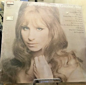 NEW Barbara Streisand's Greatest Hits 12" LP Vinyl Record Columbia Pc 9968 - Foto 1 di 2