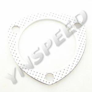 US SHIP 3" inch 3 Bolt Catback Exhaust Header Downpipe Manifold Gasket - Picture 1 of 4