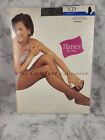 Hanes Her Way The Comfort Collection Silky Sheer Pantyhose Size CD Soft Black