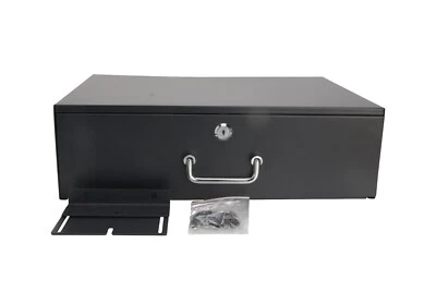 3U Server Cabinet Case 19" Rack Mount w/Lock for secure IT, DJ Equipment Storage - Image 1 of 4