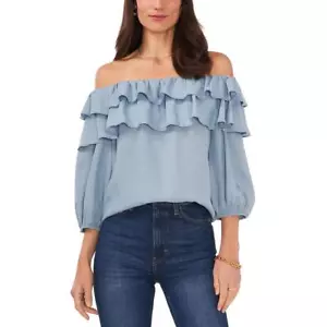 Sam and Jess Womens Off The Shoulder Blouse BHFO 0687 - Picture 1 of 1