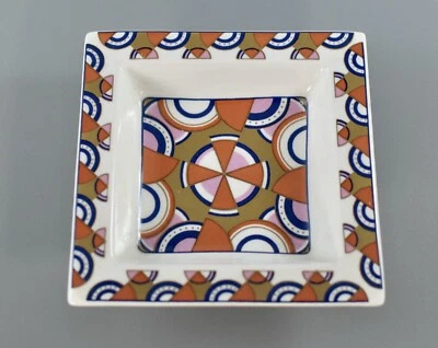 VINTAGE POOLE IONA ENGLISH FINE BONE CHINA PIN TRINKET DISH ART DECO STYLE - Image 1 of 4