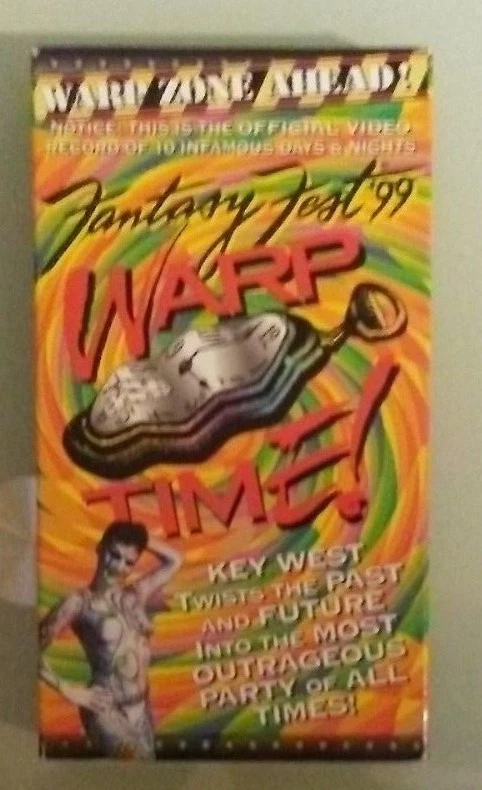 FANTASY FEST '99 WARP TIME !    VHS VIDEOTAPE 99 1999 festival - Image 1 of 1