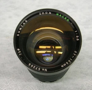 Suntar 37-105mm Zoom Macro f/3.5 Camera Lens w/ Case - Picture 1 of 6