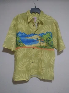 NEW Mens Reyn Spooner Trader Joe's Hawaiian Shirt 2008, Scenic, R120, Size Large - Picture 1 of 4