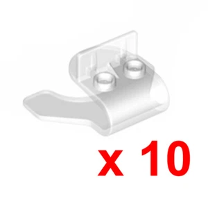 10x Trans-Clear Flexible Super Jumper Display Stand for Lego Minifigures Figure - Picture 1 of 4