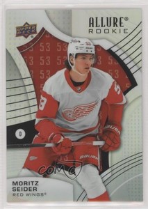 2021-22 Upper Deck Allure Rookies Number /199 Moritz Seider #130 Rookie RC