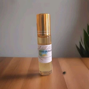 Nostalgic Happy Fragrance Baby Powder Roll-on Body Oil  - Picture 1 of 2