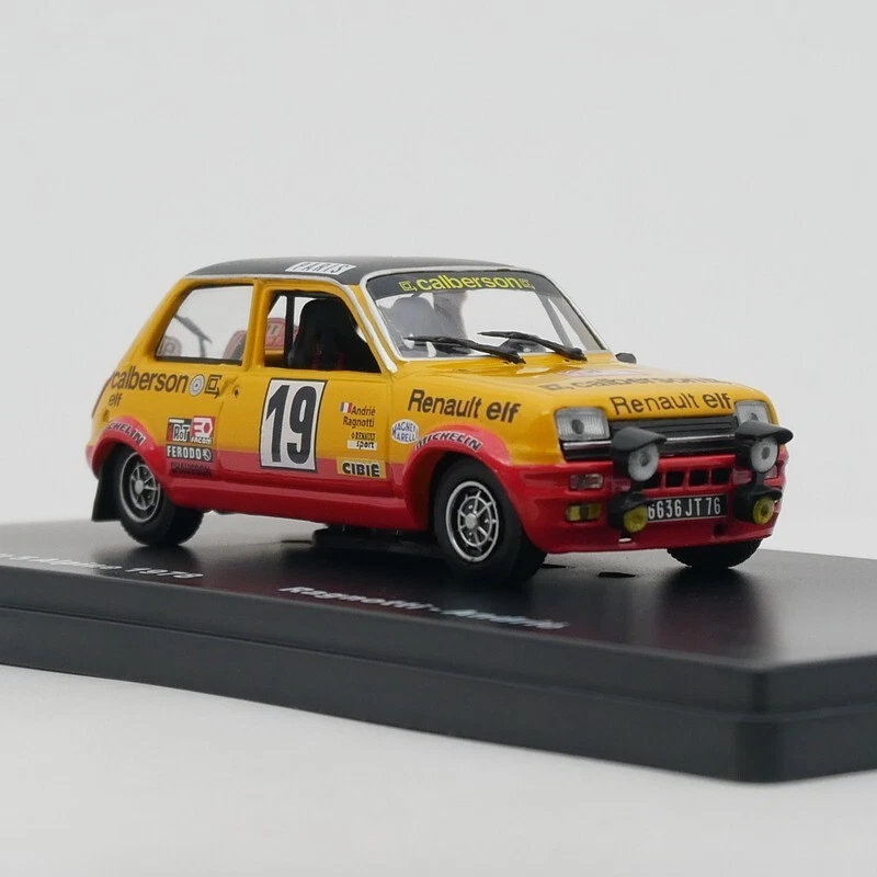 ixo 1:43 Renault 5 Alpine WRC 1978 Diecast Car Model Toy Vehicle - Image 1 of 4