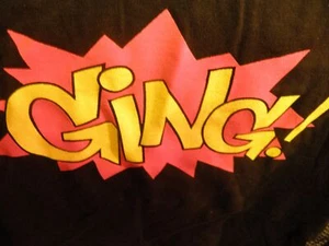 FUX File Under Xenophobia brand Girl's T-Shirt Ging! graphic New w/Tag Medium - Picture 1 of 6