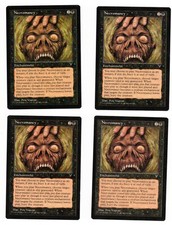 MTG  4X ** NECROMANCY ** X4  Magic Visions