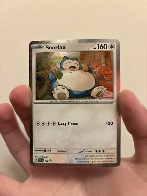 Snorlax 122 Sv: Scarlet & Violet Promo Cards Holo - Image 1 of 4