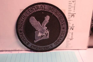 police patch  NORTH CENTRAL MUNICIPAL  EMERGENCY SERVICES POLICE ILLINOIS - Picture 1 of 1