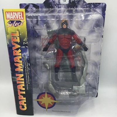 Figura de acción Marvel Select Captain Marvel 7” 2008 Diamond Select Toys Foto 1 de 4