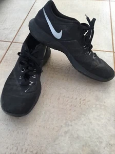 Men's UK Size 9.5 Nike Fs Lite Trainer  Black & Gray 844794-001 Ex. Condition - Picture 1 of 11