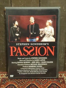 Passion 1995 Stephen Sondheim Musical book & direction by James Lapine (DVD) - Picture 1 of 4