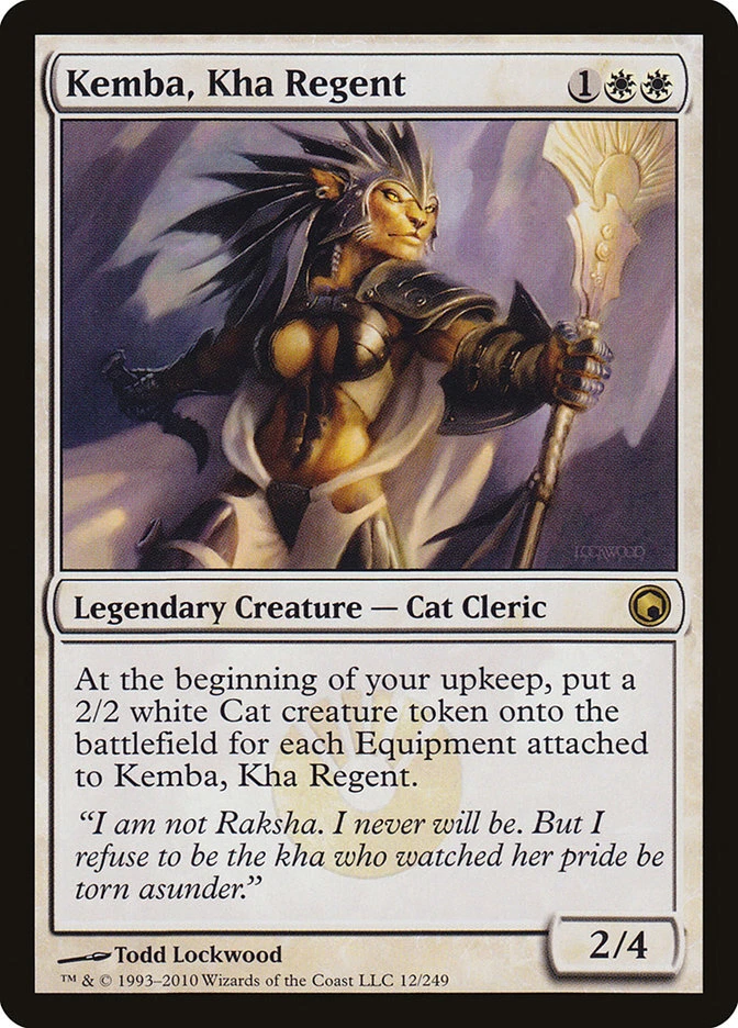 Kemba, Kha Regent 12 Rare Scars of Mirrodin SOM MTG - Image 1 of 1