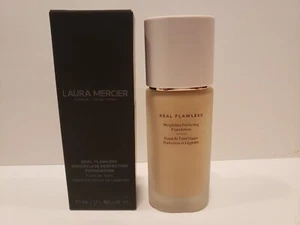 Laura Mercier Real Flawless Weightless Perfecting Foundation 1W1 Cashmere 1 Oz - Picture 1 of 1
