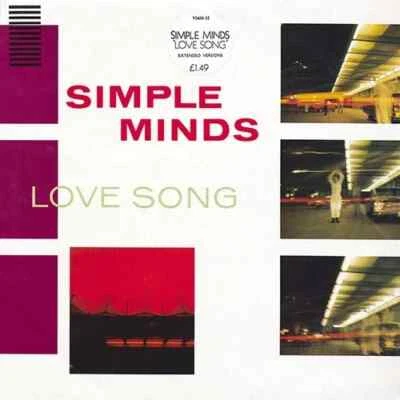 Simple Minds Love Song 12" Vinyl Single 1981; Plays EX, cover VG+ - Image 1 of 2