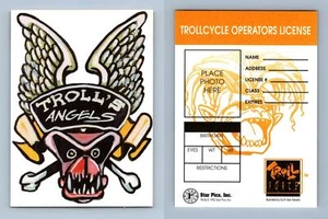 Troll's Angels - Troll Force 1992 Star Pics Sticker - Picture 1 of 1