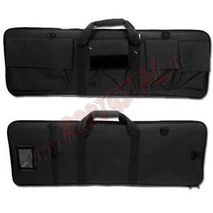 CUSTODIA MORBIDA ROYAL NERA PORTA FUCILE SACCA TASCHE ACCESSORI BORSA VALIGIA - Picture 1 of 2