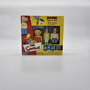 Vintage The Simpsons Blocko figure set Playmatea Homer Marge Lisa New 142001  - Picture 1 of 18