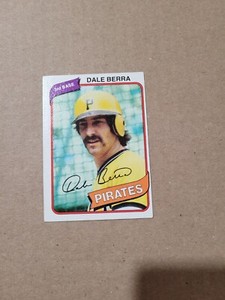 1980 topps Dale Berra baseball card. Free shipping.
