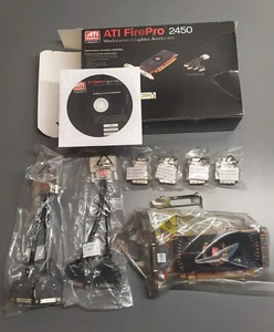 ATI FirePro 2450 con todos sus cables y adaptadores *NUEVA* - Foto 1 di 1