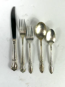 Rogers & Bros. Reinforced Plate IS Full Dinner Set Silverplate Flatware - Picture 1 of 6