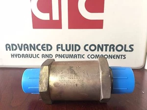Parker Hannifin/ Teledyne Republic Check Valve 485-12B1-2 - Picture 1 of 2
