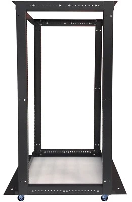 Sysracks 32U 4 Post Open Frame 19" Network Server Rack Adjustable Depth 24"-36"  - Image 1 of 4