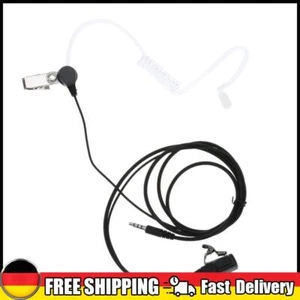 3,5-mm-Akustik-Luftschlauch-Ohrhörer PTT-Headset Anti-Radiation für - Zdjęcie 1 z 4