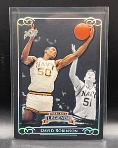 2008 DAVID ROBINSON SPURS PRESS PASS 110/199 LEGENDS SILVER #49 MVP HOF - Picture 1 of 3