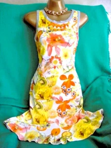 Mark Cain Two Piece Size N4 UK size 14 Lovely Summer Floral Fruit Print - Picture 1 of 5